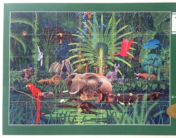Sliding tiles puzzle “Peaceful” by Hiroo Isono