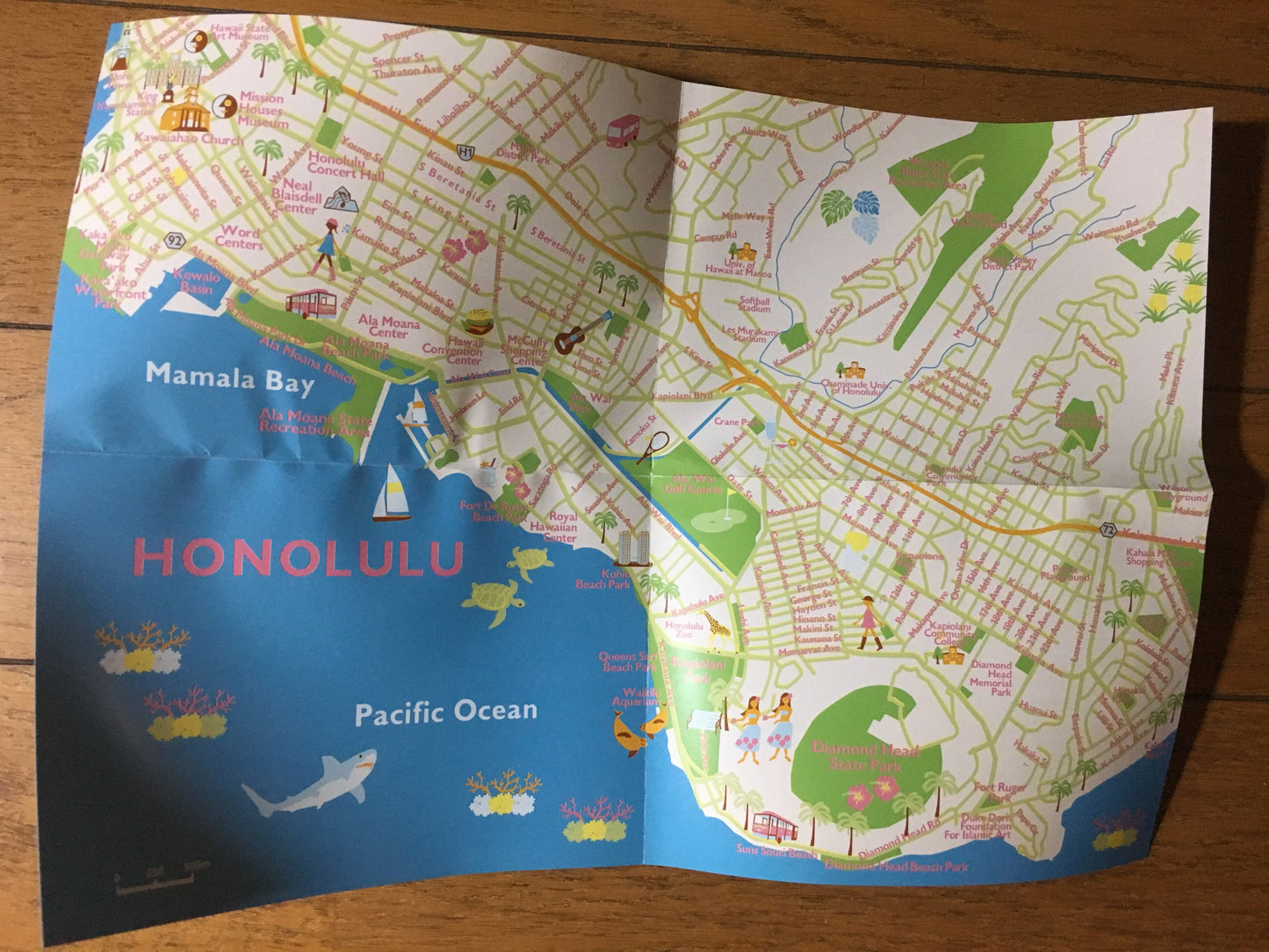 Honolulu jigsaw puzzle (108 pieces)
