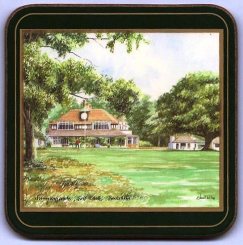 Pimpernel Championship Golf Coasters - Set of 6 -