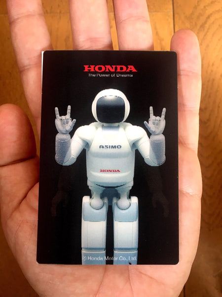 Sign language Asimo 3D sticker “I love you”