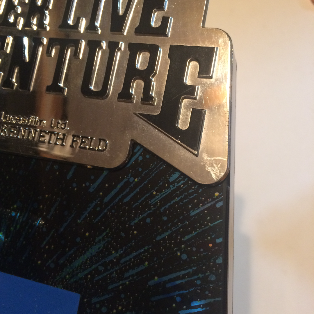 Lucas Super Live Adventure Promotional Clock RARE 1992 Star Wars