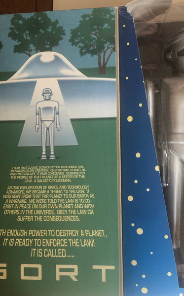 Gort Die-Cast Wind-Up Tin Robot Toy