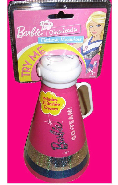 Barbie i can be... Cheerleader Electronic Megaphone