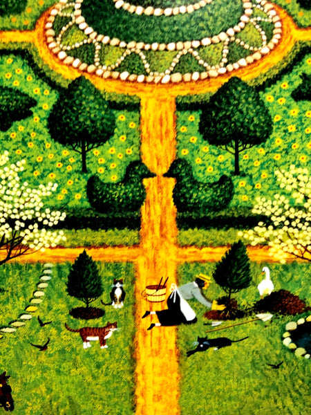 “Garden Creatures” by Charles Wysocki 1,500 (2 pieces missing) + 400 pieces (all pieces included)