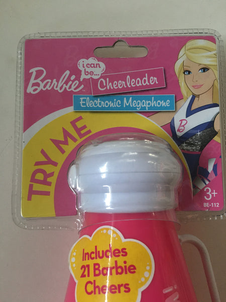 Barbie i can be... Cheerleader Electronic Megaphone
