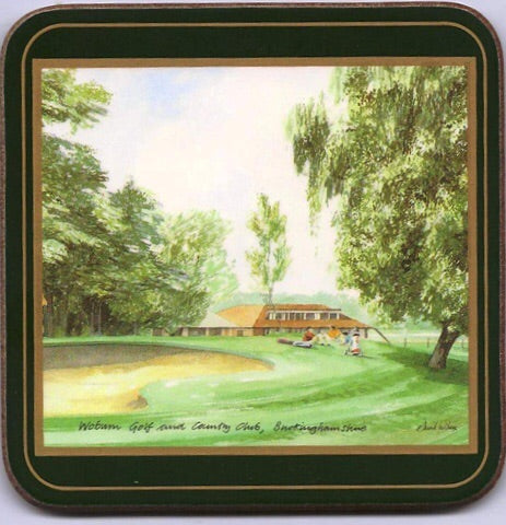 Pimpernel Championship Golf Coasters - Set of 6 -