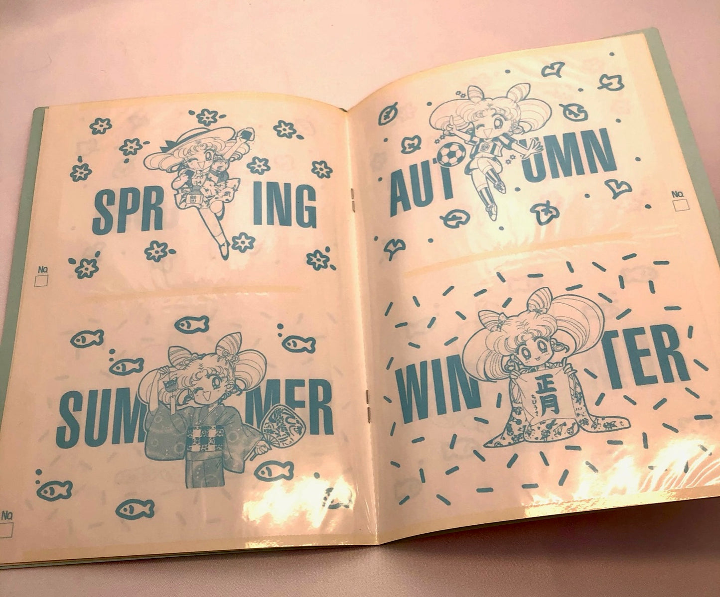 Sailor Moon Letter Set + Photo Album Set (from mid 1990s)