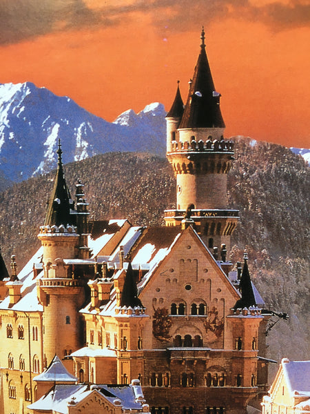 Neuschwanstein Castle in winter - 1000 pieces