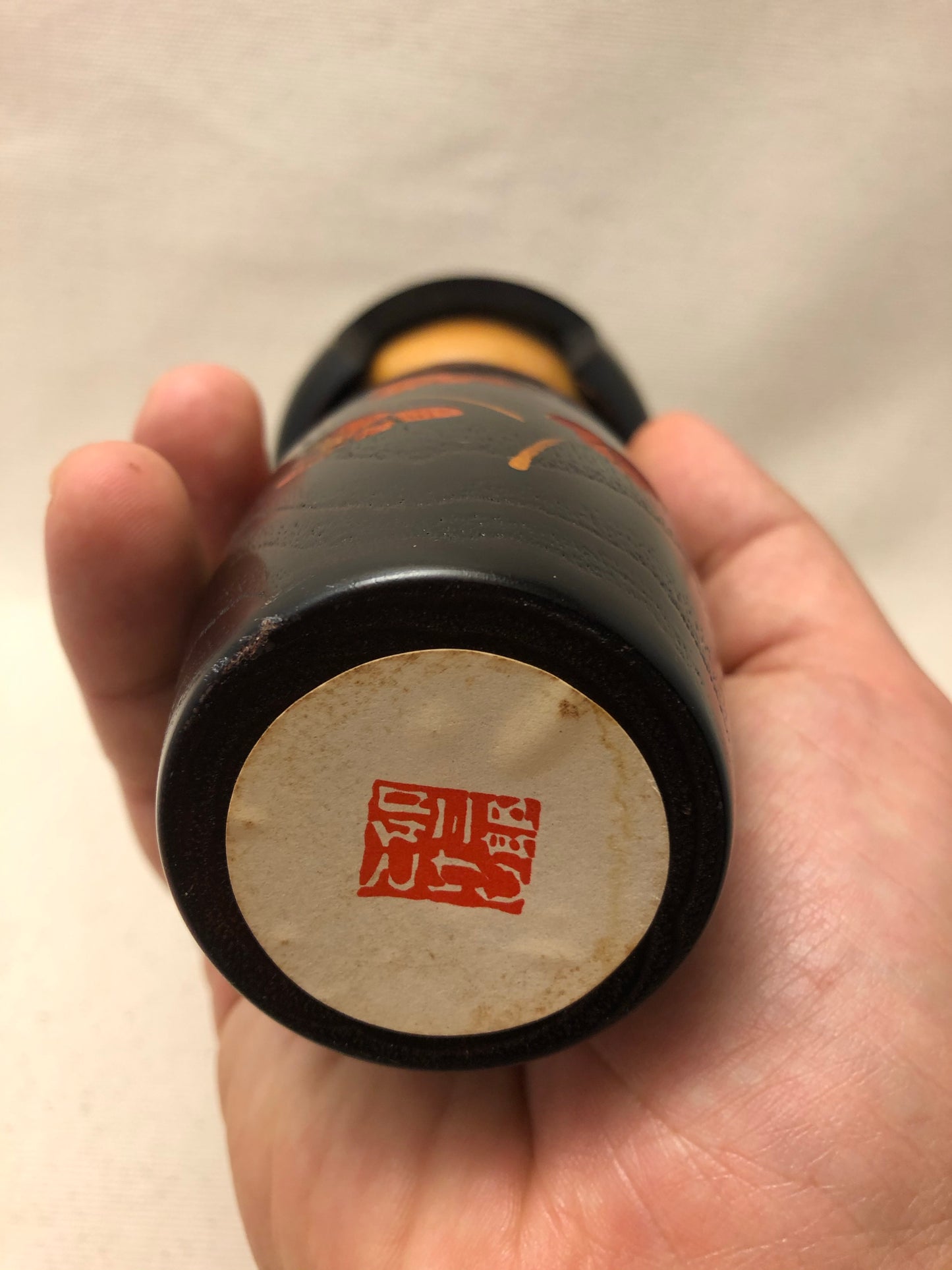 Wooden Kokeshi Doll by Usaburo