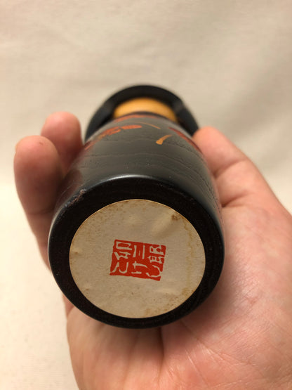 Wooden Kokeshi Doll by Usaburo