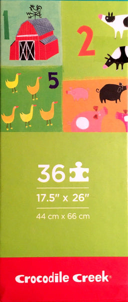 123 Learn 'n Play 36 Piece Boxed Floor Puzzle