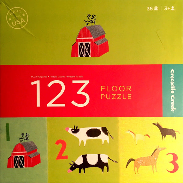 123 Learn 'n Play 36 Piece Boxed Floor Puzzle