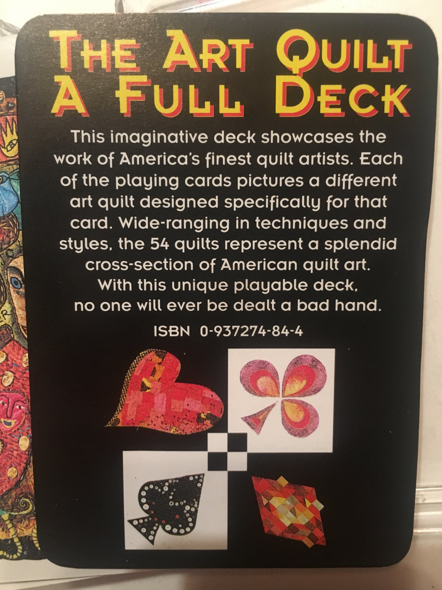 The Art Quilt: A Full Deck
