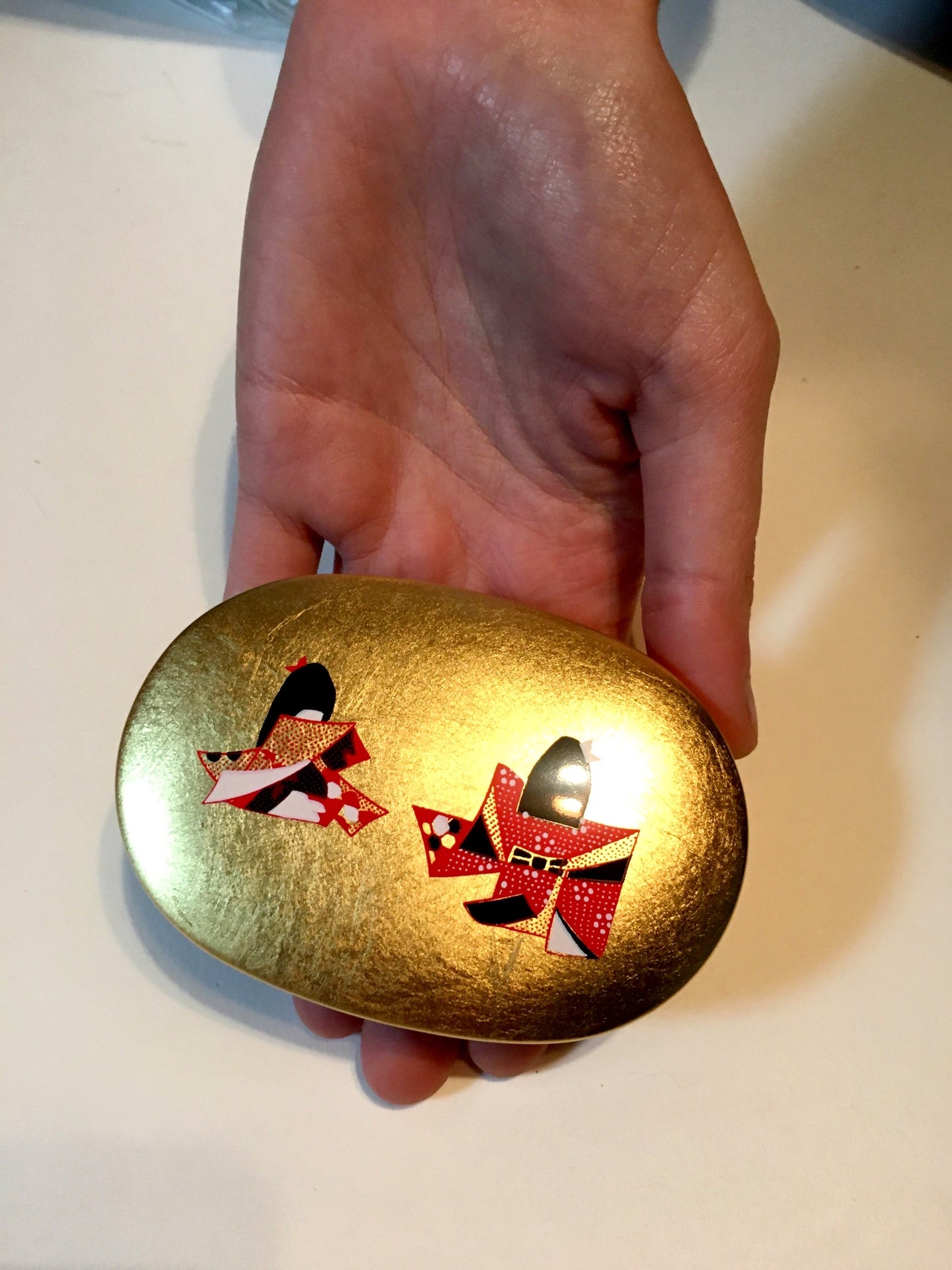 “Kinpaku” (gold leaf) traditional box