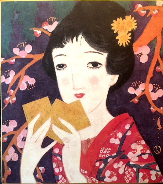 Yumeji Takehisa prints (set of 2) - “Tanabata” & “Hatsuharu”