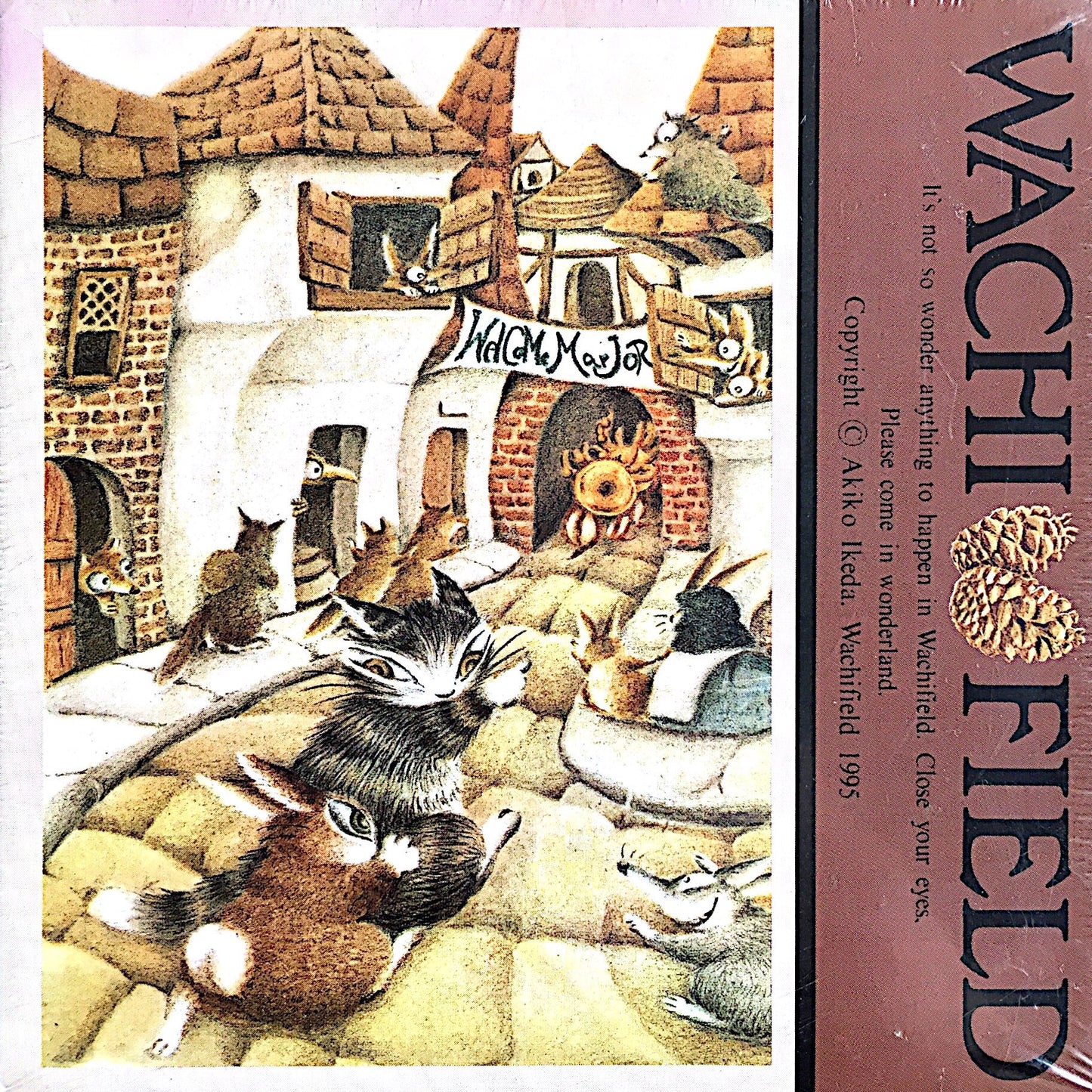 Wachifield ジグソーパズル 108pcs ダヤンとマーシィ見物に