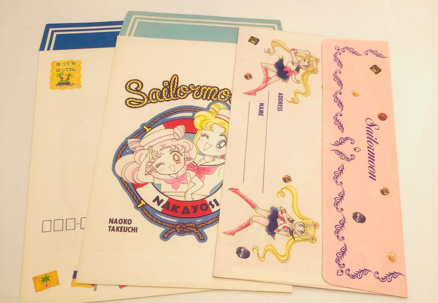 Sailor Moon Letter Set + Photo Album Set (from mid 1990s)