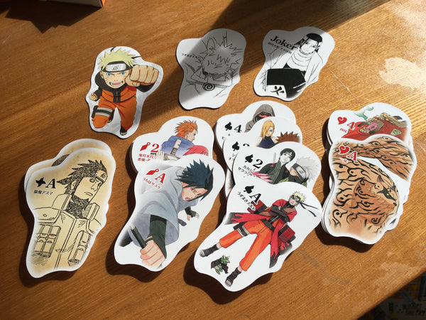 Naruto French playing cards