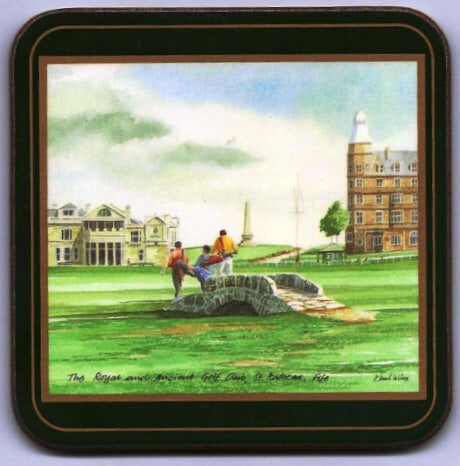 Pimpernel Championship Golf Coasters - Set of 6 -