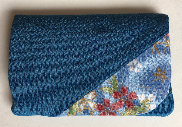 Japanese pouch with mirror and two pockets