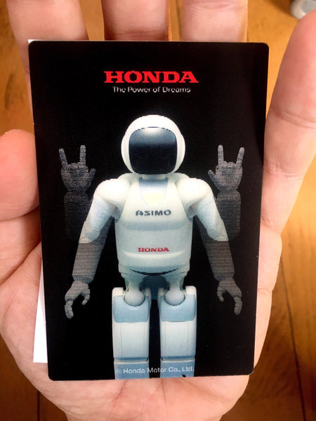 Sign language Asimo 3D sticker “I love you”