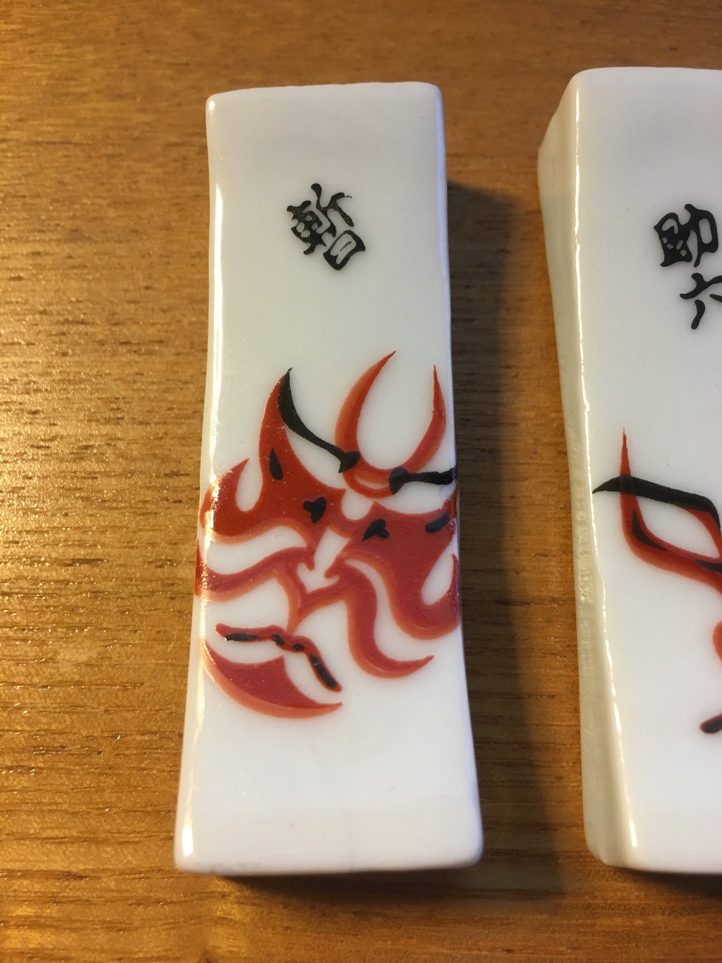 Set of Chopstick Rests – kabuki masks