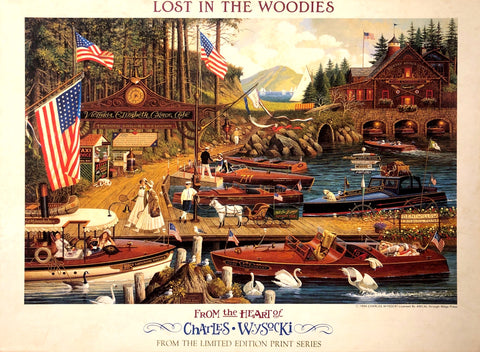 “Lost in the Woodies” by Charles Wysocki - Limited Edition