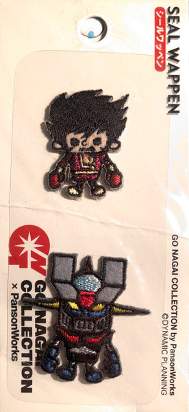 Go Nagai’s characters: mini adehesive patches - Set of 4