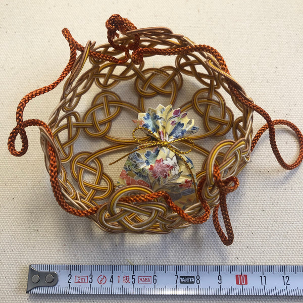 Mizuhiki mini chest for scented sachets