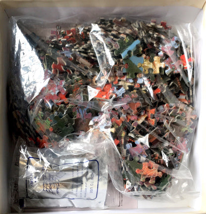 Double sided puzzle “Journey in Rakunan / Byōdōin in Spring”