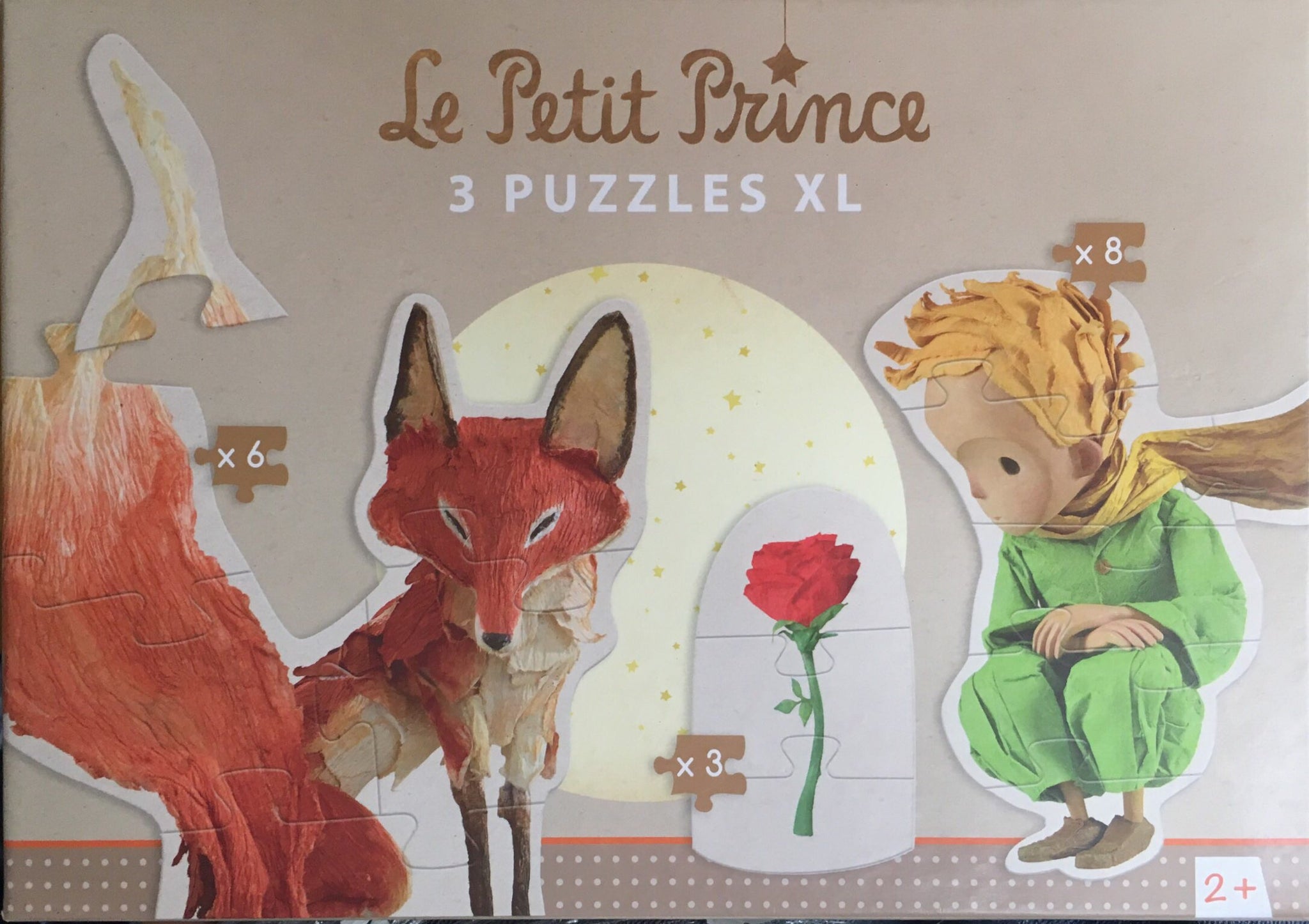 The Little Prince 3 Puzzles (large pieces)