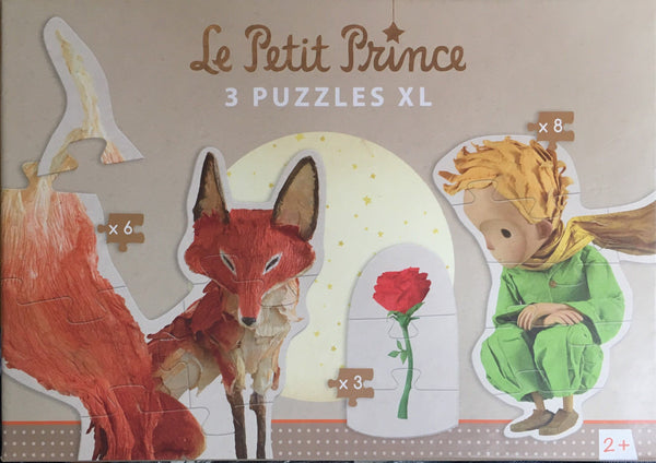 The Little Prince 3 Puzzles (large pieces)