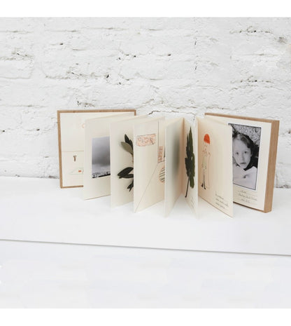 Wooden photo album / scrapbook Portfolio by Atelier d'Exercices