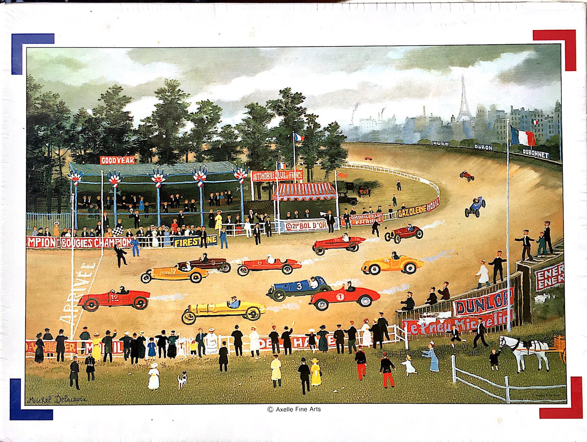 "LE BOL D'OR A MONTLHERY (1990)"  by Michel Delacroix