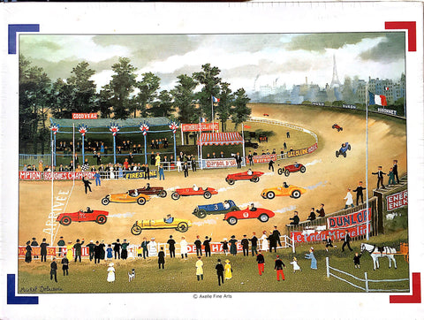 "LE BOL D'OR A MONTLHERY (1990)"  by Michel Delacroix